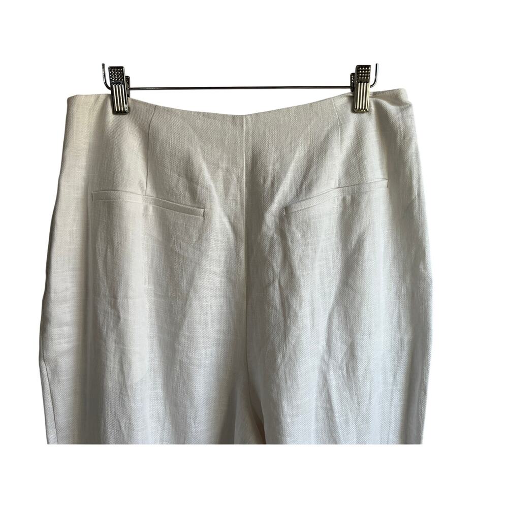RAMY BROOK WOMENS SIZE 10 DALIA WIDE LEG DRESSY PANT TROUSER WHITE NEW MSRP $395 - Picture 7 of 12